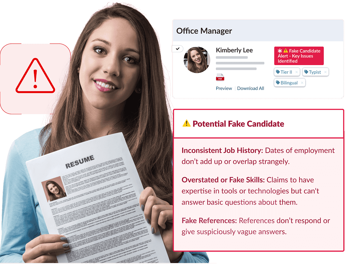 Candidate fraud on the rise