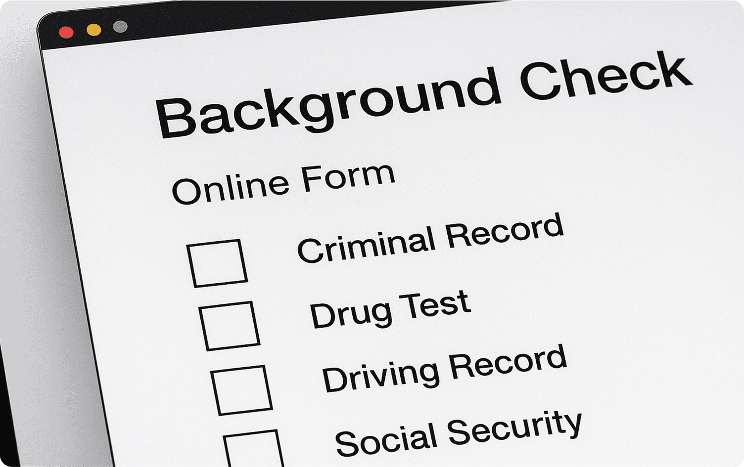 Compliance considerations during background checks