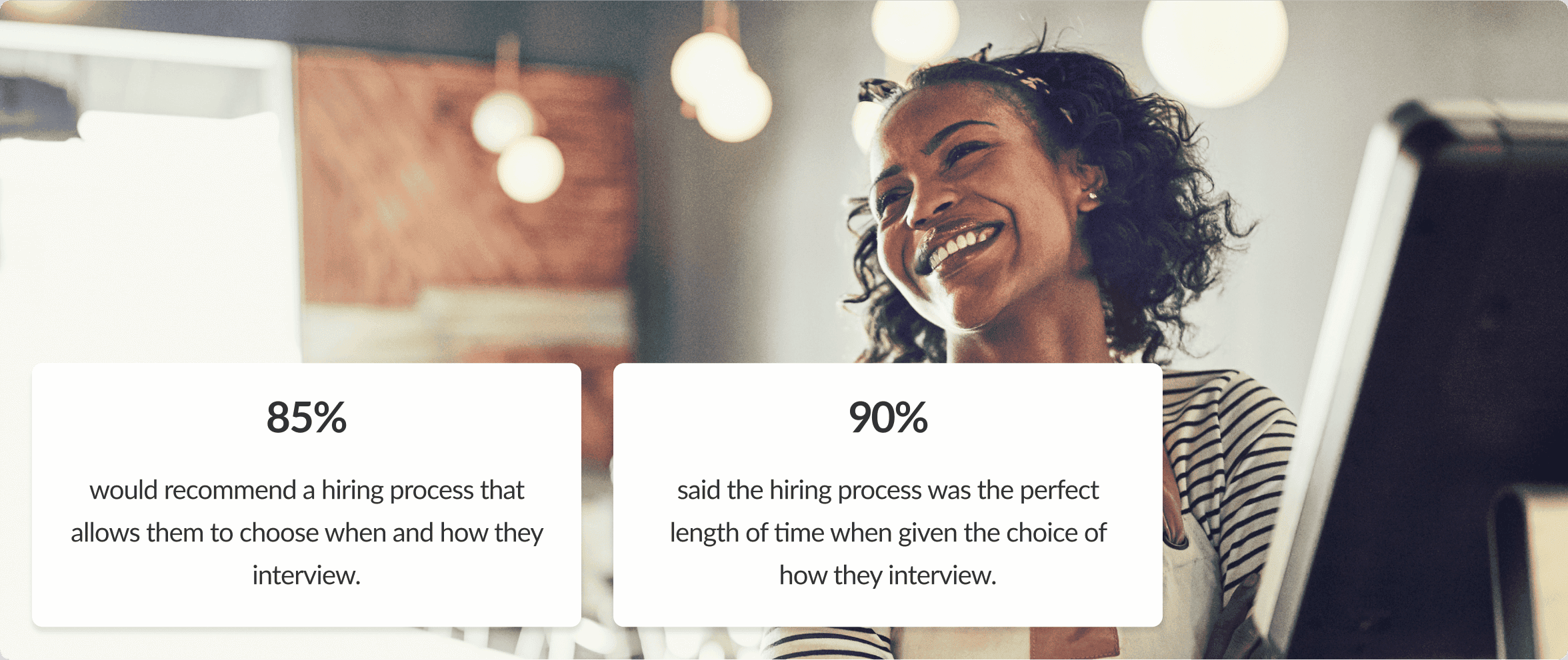 Personalized hiring experience empowers applicants