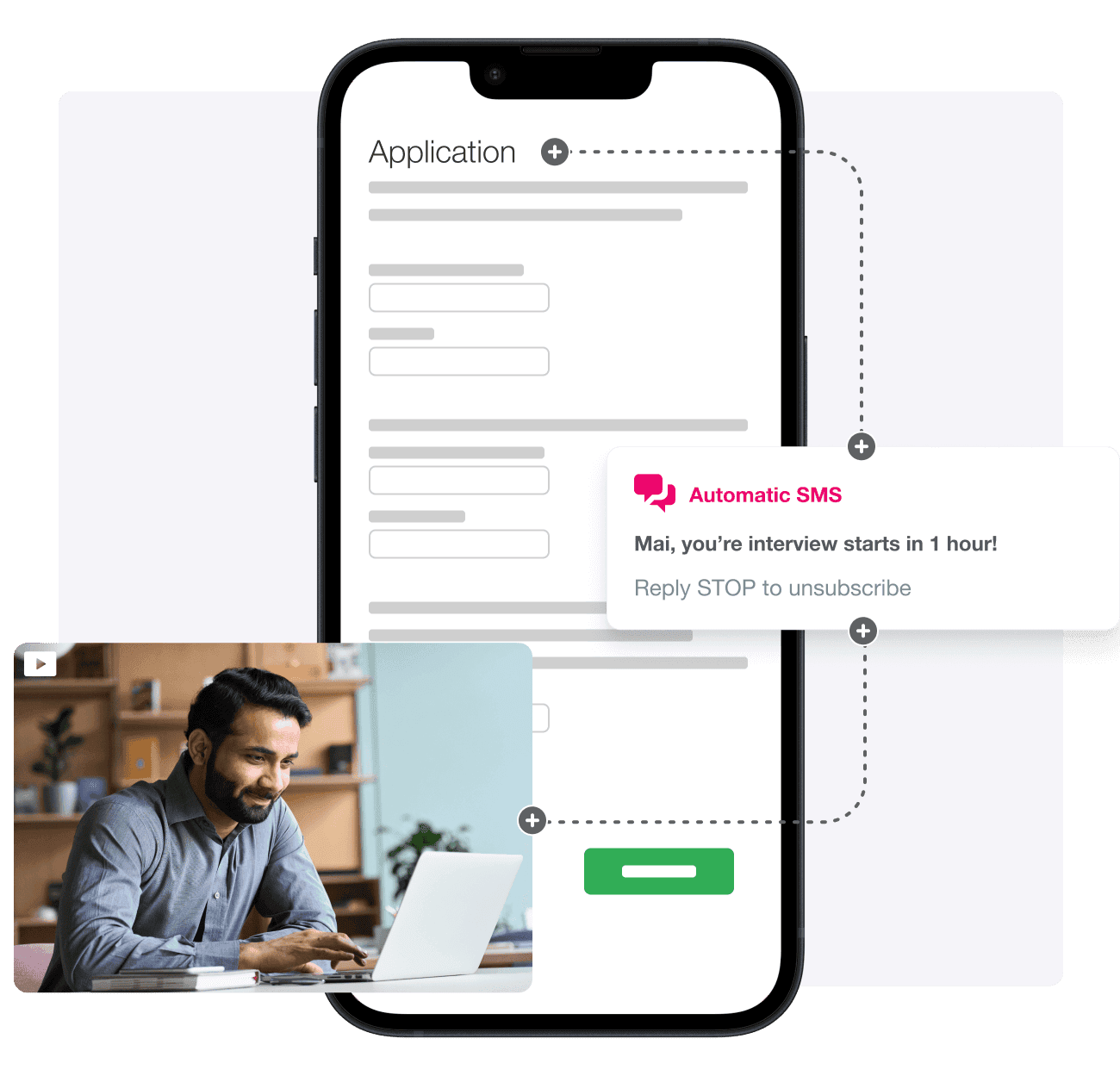 Automated SMS helps increase completion rates