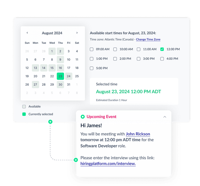 Interview scheduling lp 02 applicant empowerment
