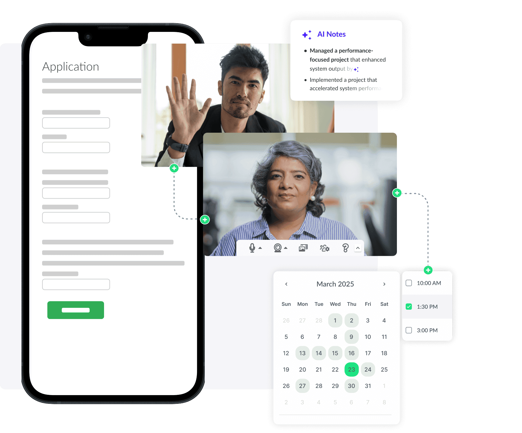 Interviewing Platform Features