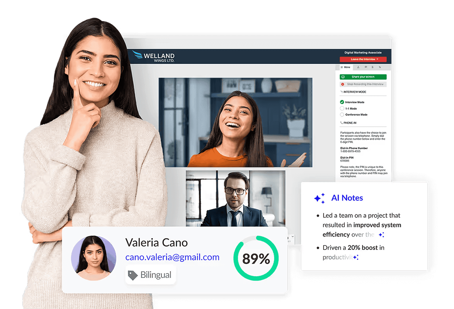 Live Video Interviewing 