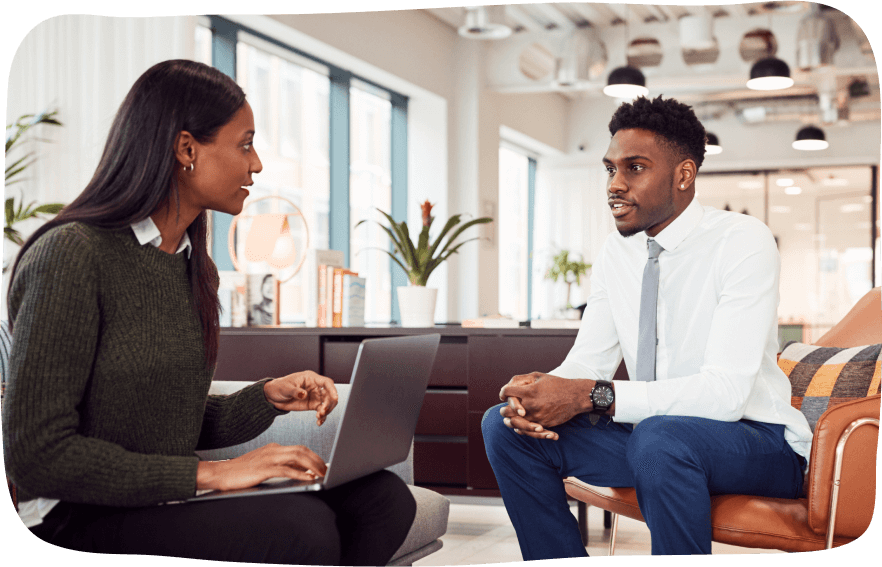 One-on-one interview