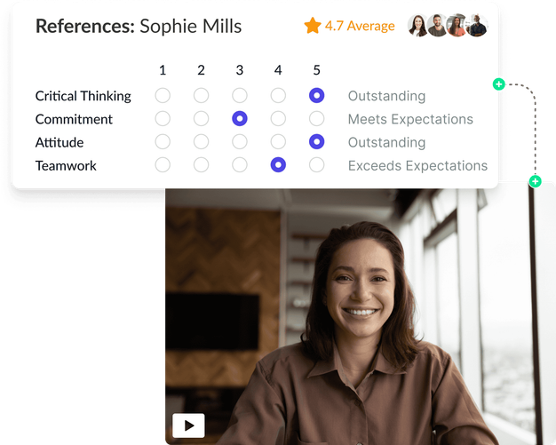 Reference check lp process