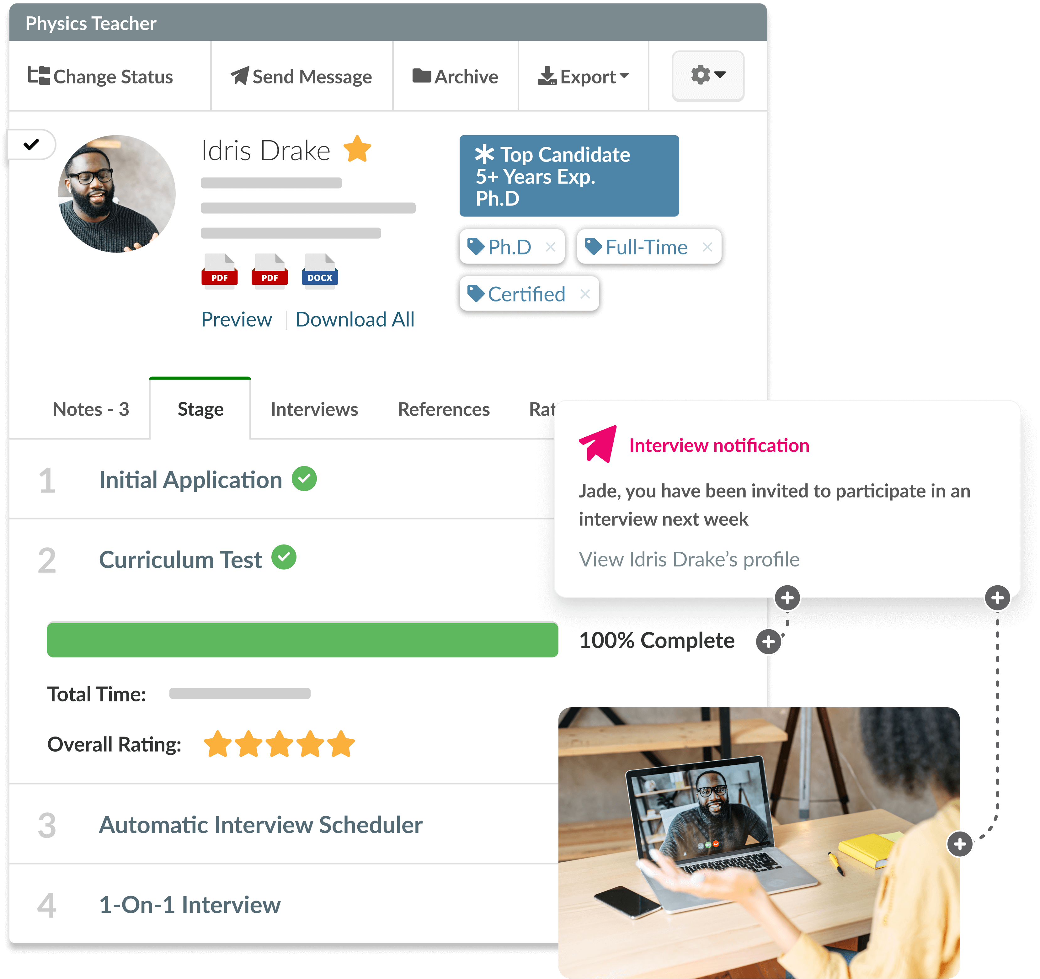 Secure hard to fill positions
