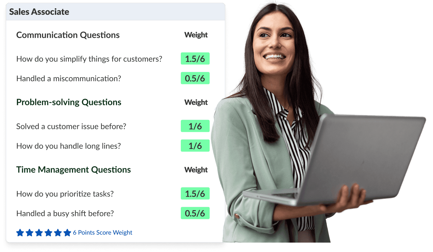 Write Standardized, Job-Relevant Questions